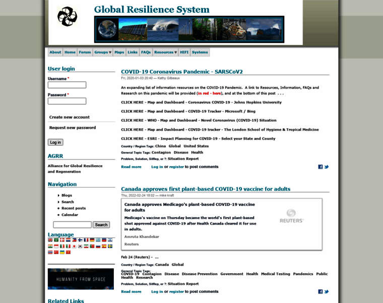 Resiliencesystem.com thumbnail