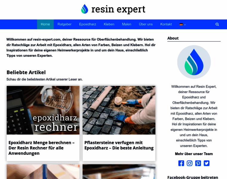 Resin-expert.com thumbnail