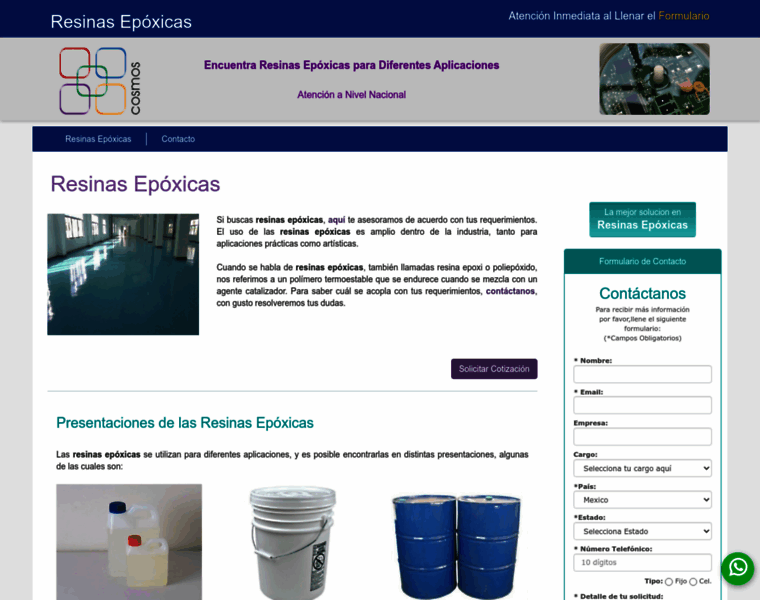 Resinas-epoxicas.com thumbnail