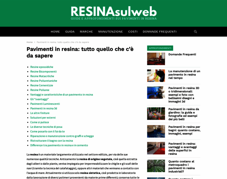Resinasulweb.it thumbnail