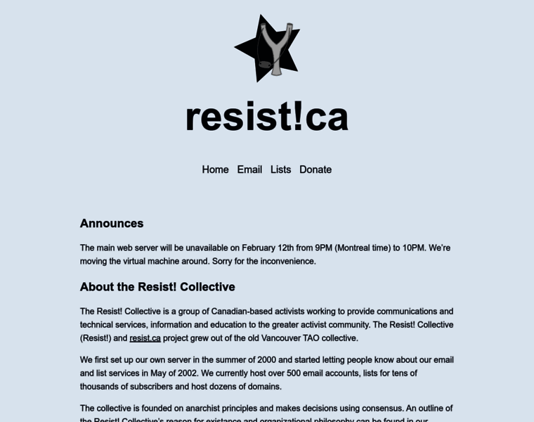 Resist.ca thumbnail