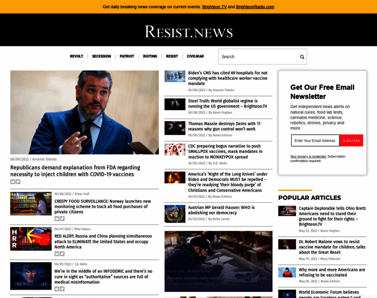Resist.news thumbnail