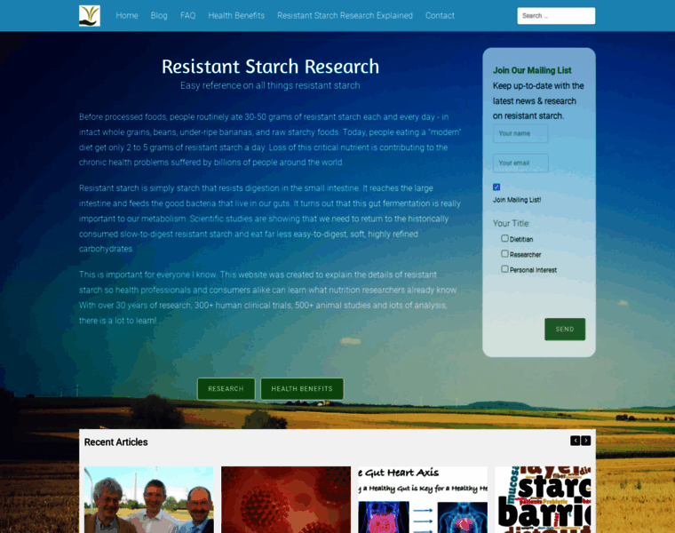 Resistantstarch.us thumbnail