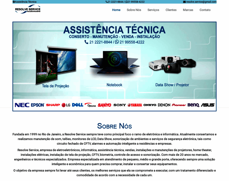 Resolveservice.com.br thumbnail