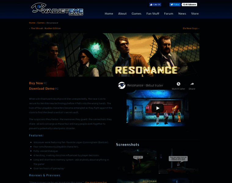 Resonance-game.com thumbnail