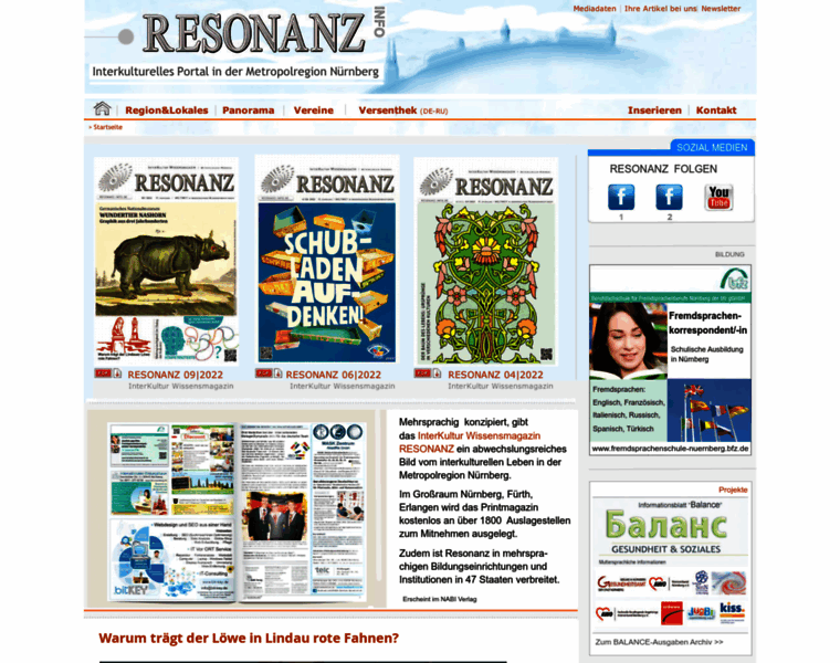 Resonanz-info.de thumbnail