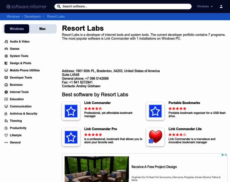Resort-labs.software.informer.com thumbnail