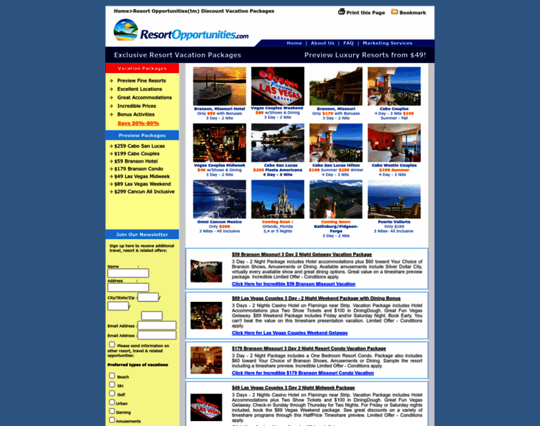 Resortopportunities.com thumbnail
