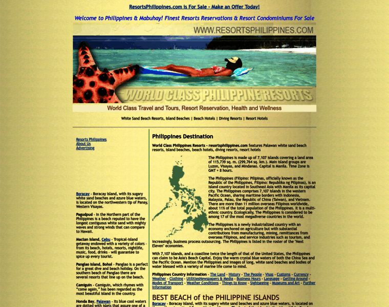Resortsphilippines.com thumbnail