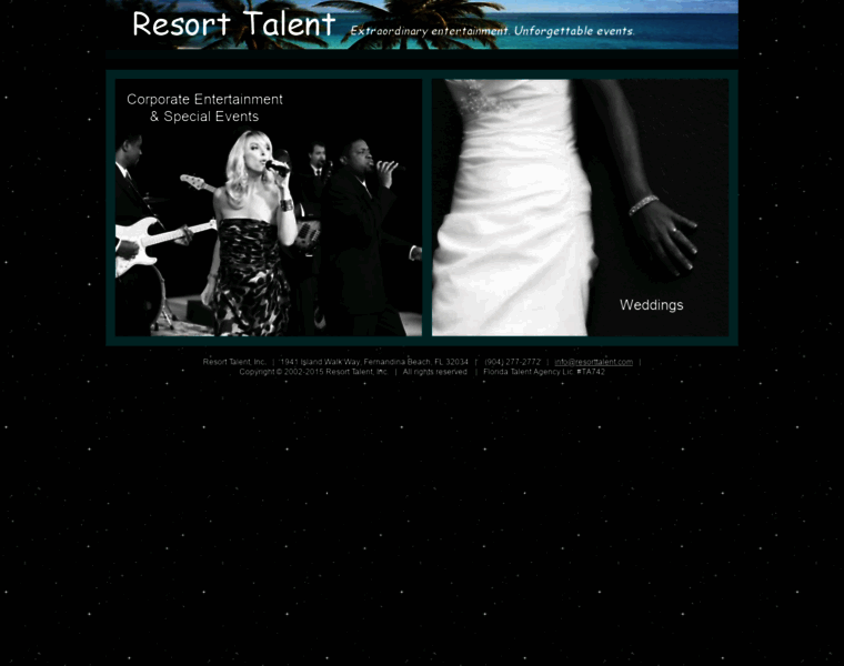 Resorttalent.com thumbnail