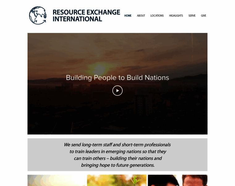 Resourceexchangeinternational.org thumbnail