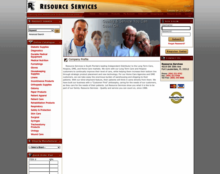 Resourceservicesonline.com thumbnail