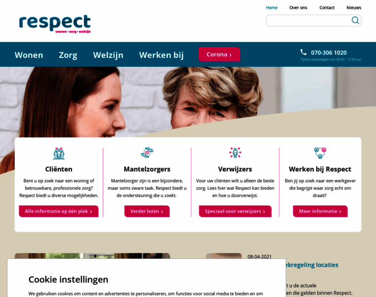 Respectzorggroep.nl thumbnail
