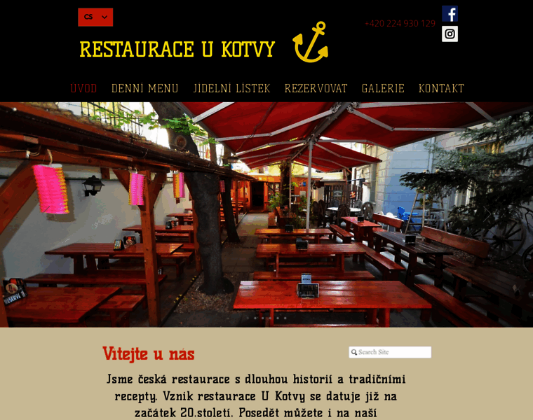Restaurace-ukotvy.cz thumbnail