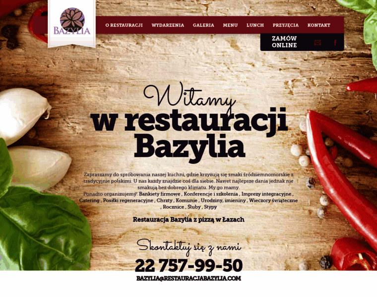 Restauracjabazylia.com thumbnail
