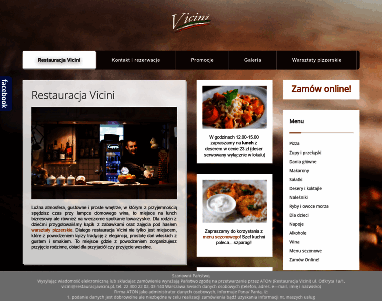 Restauracjavicini.pl thumbnail