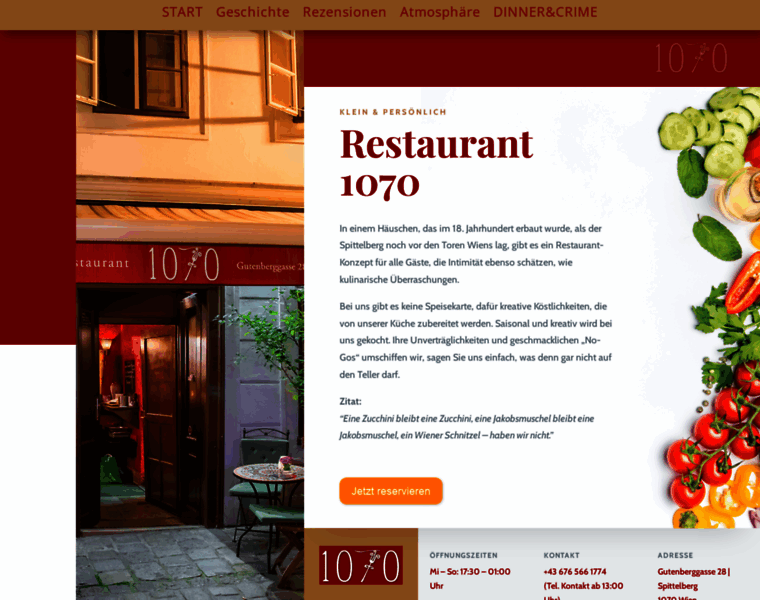 Restaurant-1070.com thumbnail