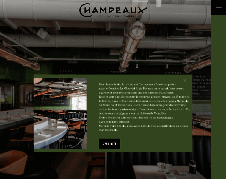 Restaurant-champeaux.com thumbnail