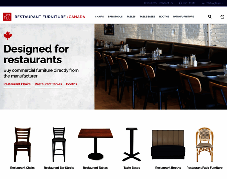 Restaurant-furniture.ca thumbnail