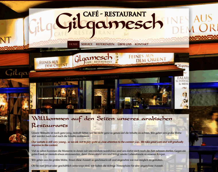 Restaurant-gilgamesch.de thumbnail