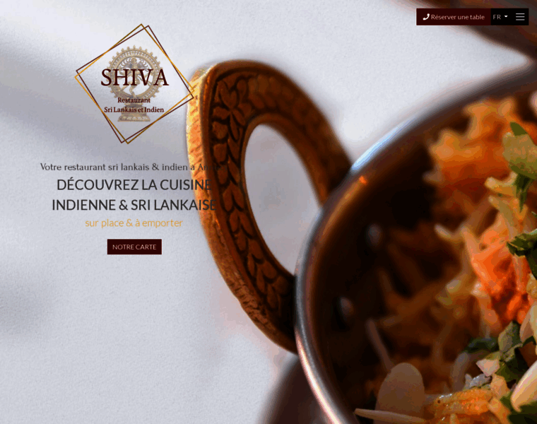 Restaurant-indien-shiva.com thumbnail