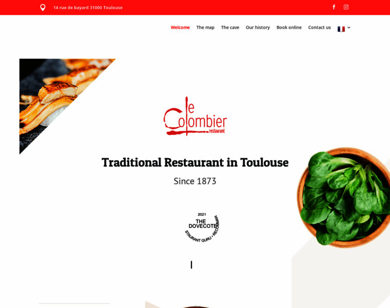 Restaurant-lecolombier.com thumbnail