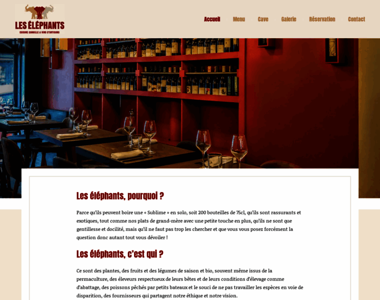 Restaurant-les-elephants.fr thumbnail