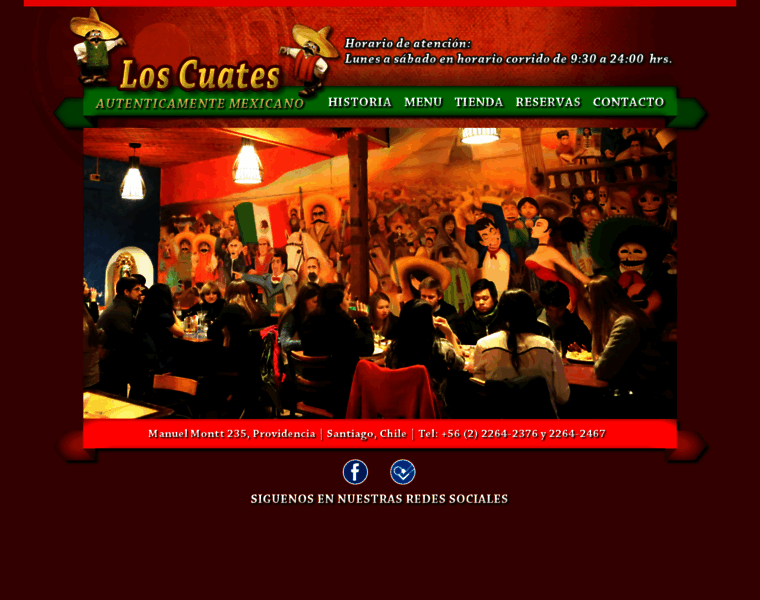 Restaurant-loscuates.cl thumbnail