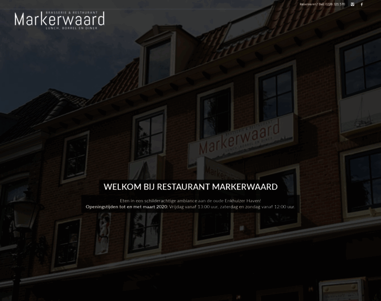 Restaurant-markerwaard.nl thumbnail