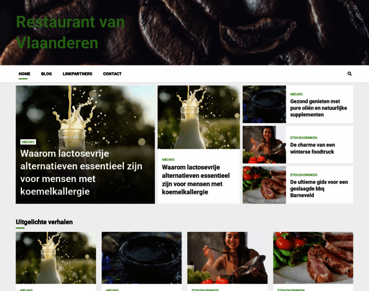 Restaurant-vanvlaanderen.nl thumbnail