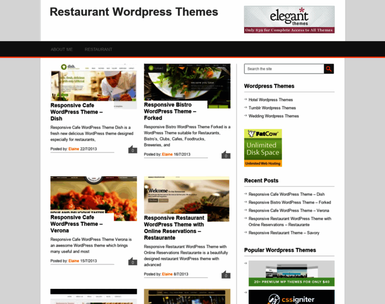 Restaurant.cmsmind.com thumbnail
