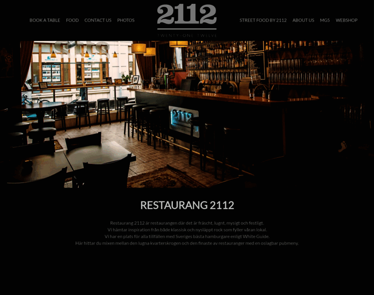 Restaurant2112.com thumbnail