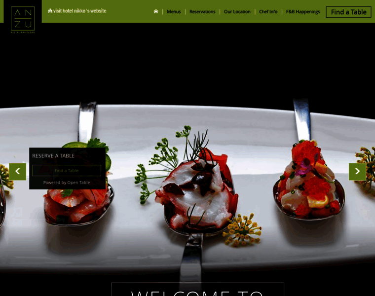 Restaurantanzu.com thumbnail