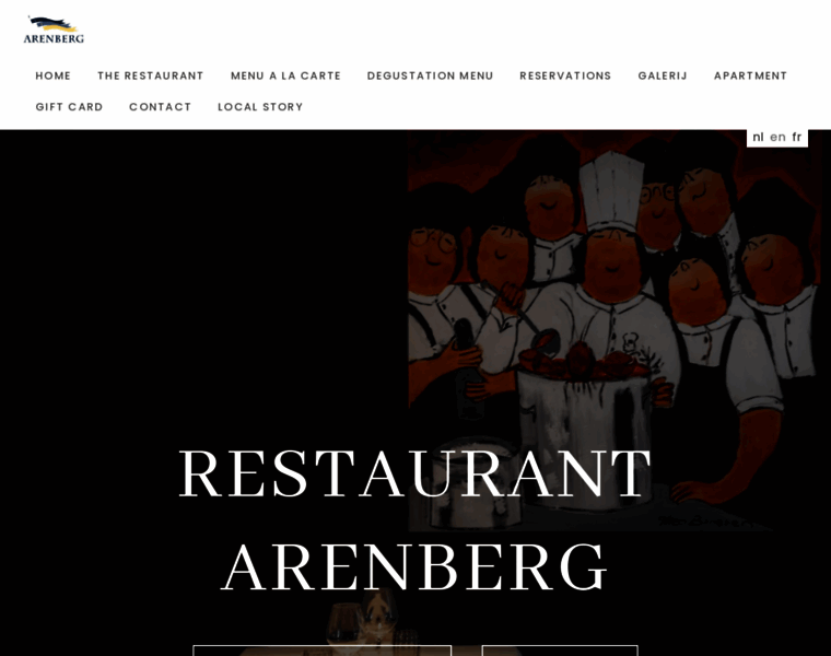 Restaurantarenberg.be thumbnail