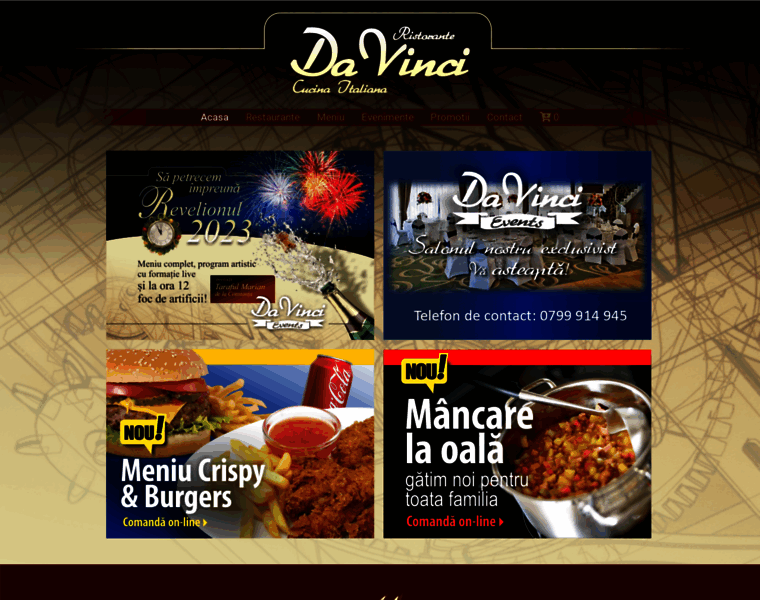 Restaurantdavinci.ro thumbnail