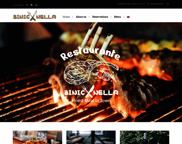 Restaurante-binicanella.com thumbnail