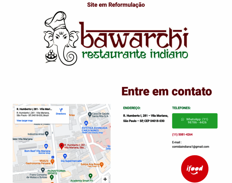 Restauranteindiano.com.br thumbnail