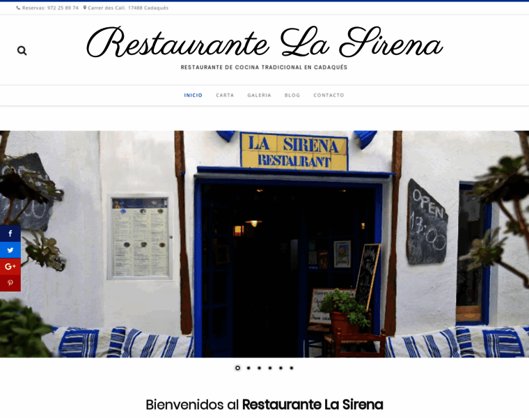 Restaurantelasirena.com thumbnail