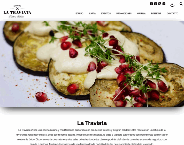 Restaurantelatraviata.com thumbnail