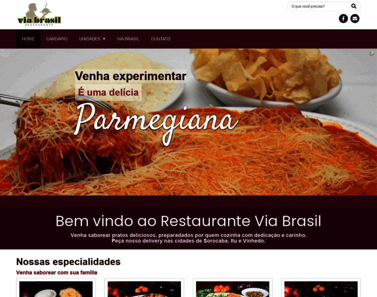 Restauranteviabrasil.com.br thumbnail