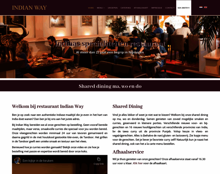 Restaurantindianway.nl thumbnail