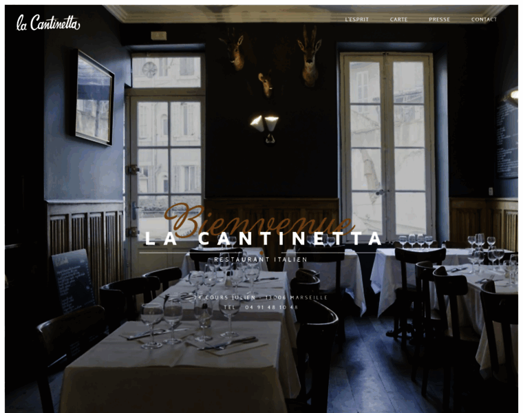 Restaurantlacantinetta.fr thumbnail