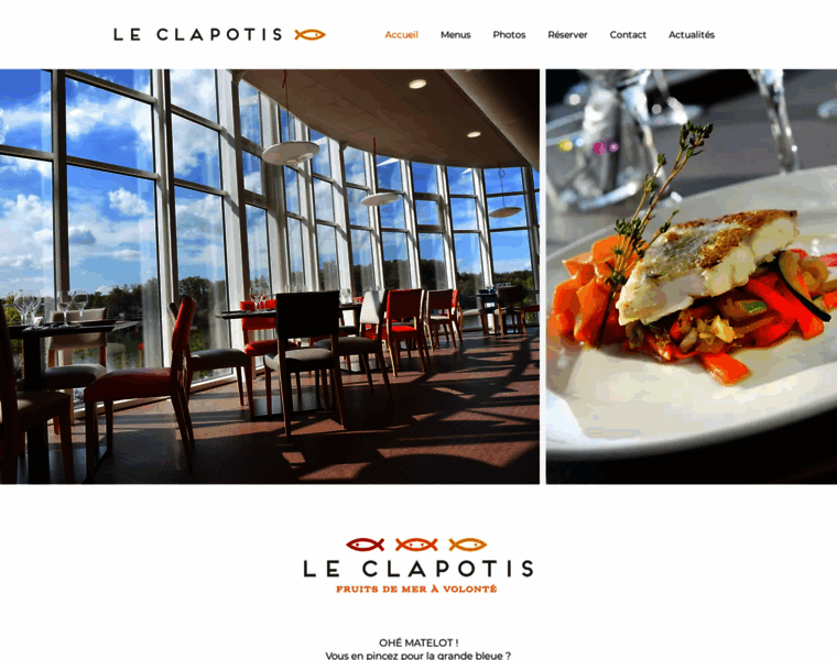 Restaurantleclapotis.com thumbnail