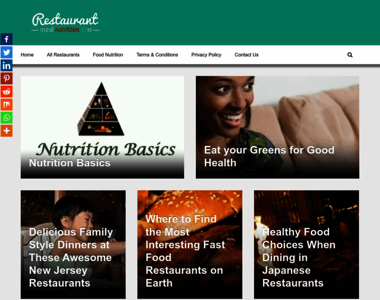 Restaurantmealnutrition.com thumbnail
