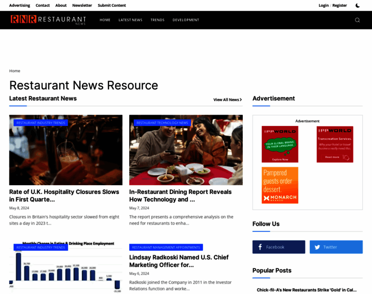Restaurantnewsresource.com thumbnail
