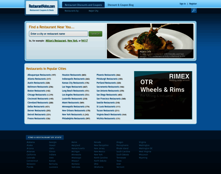 Restaurantnotes.com thumbnail
