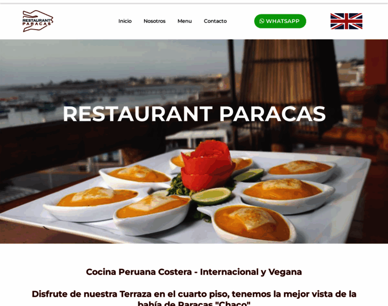 Restaurantparacas.com thumbnail