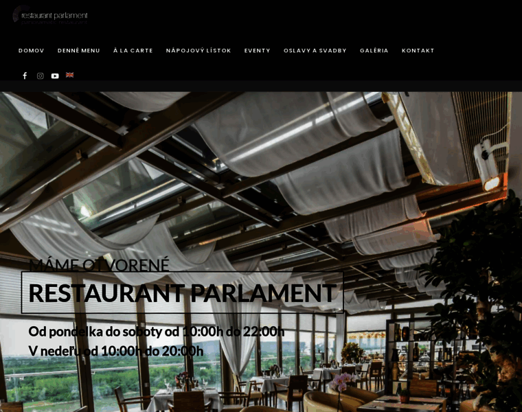 Restaurantparlament.sk thumbnail
