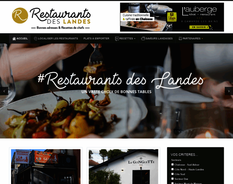 Restaurants-des-landes.com thumbnail