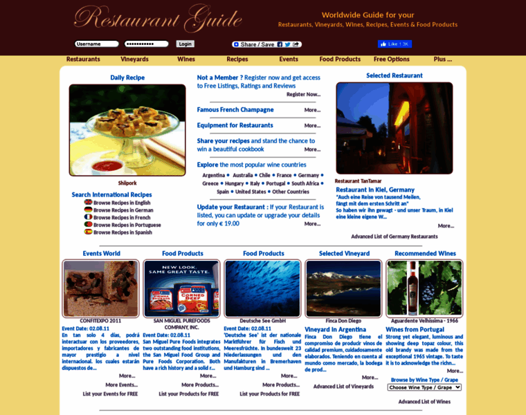 Restaurants-guide4u.com thumbnail